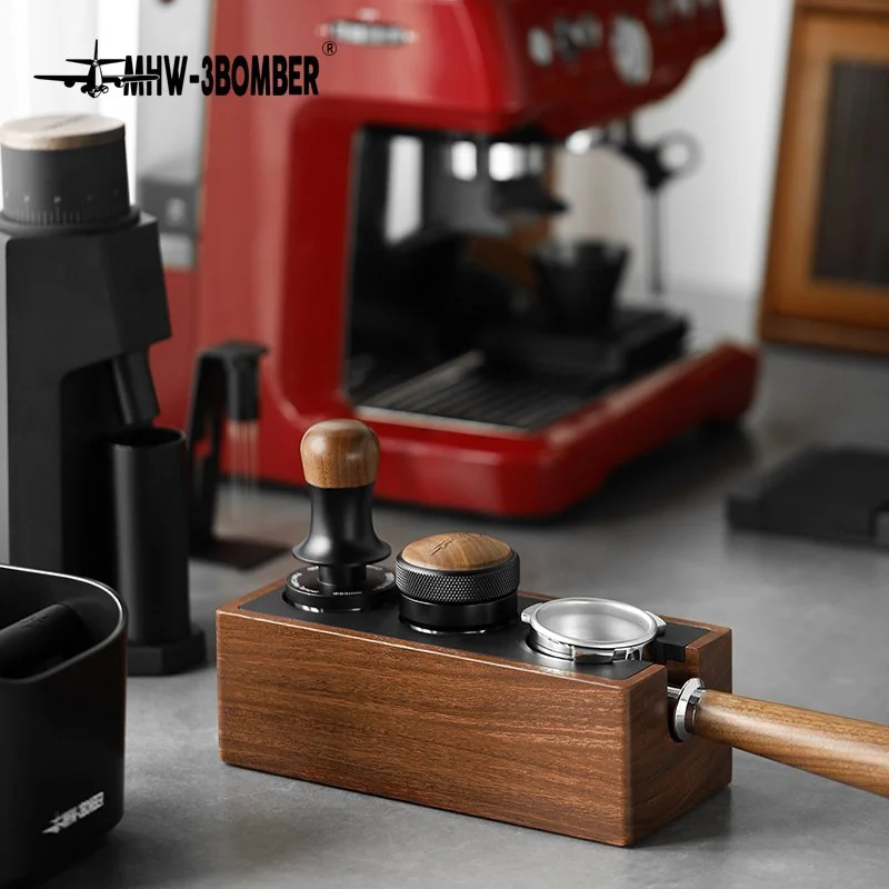 MHW-3BOMBER Wooden Tamper Station — Percolate Coffee & Goods